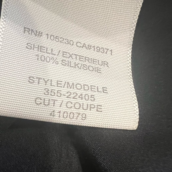 Joie Black Silk Marlo Blouse Size XS - Picture 7 of 9